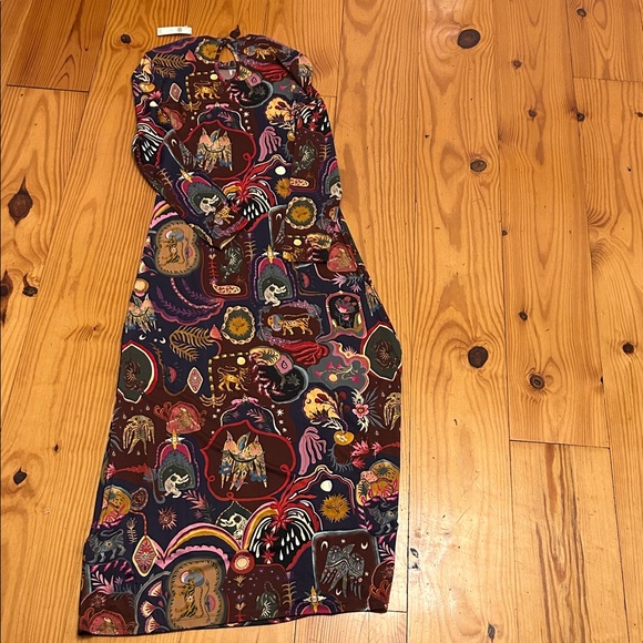 FARM Rio for Anthropologie Multicolor Maxi Dress - Picture 6 of 9